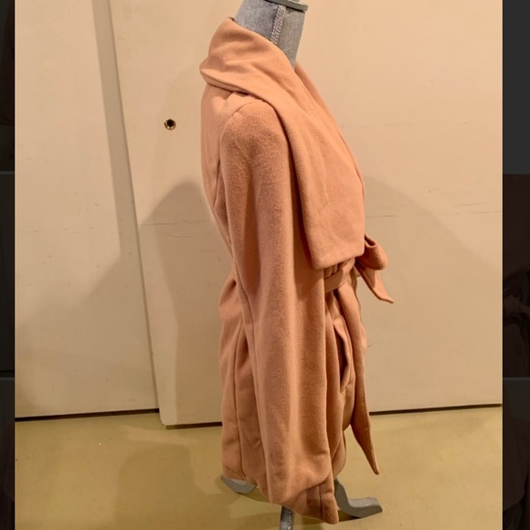 The Styled Collection Kensington Waist Tie Coat - Picture 4 of 16